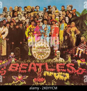 EMI CD Disc - The Beatles - SG Peppers Lonely Hearts Club. Banque D'Images