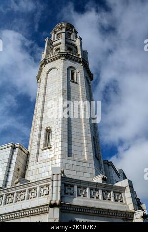 Église réformiste unie de Fairhaven, connue sous le nom d'Église blanche, Fairhaven, Lancashire. Banque D'Images