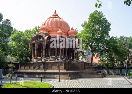 Boliya Sarkar ki Chhatri, Indore, Madhya Pradesh. Aussi connu sous le nom de Malhar Rao Chhatri. Architecture indienne. Architecture ancienne du temple indien. Banque D'Images