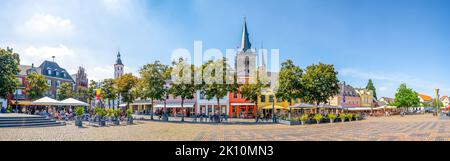 Marché à Xanten, Allemagne Banque D'Images