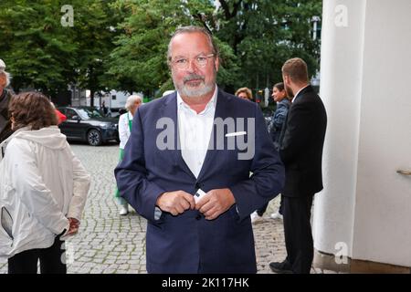 Berlin, Allemagne. 14th septembre 2022. Christian Schertz vient à la première du documentaire 'Alice Schwarzer' au Palais du film de Delphes. Crédit : Gerald Matzka/dpa/Alay Live News Banque D'Images