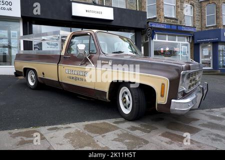 NEWQUAY CORNWALL, ROYAUME-UNI, SILVERADO K-20 09 13 22 1978 DE CHEVROLET Banque D'Images