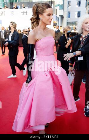 Toronto, Canada. 14th septembre 2022. Kate Beckinsale participe à la première « fille du prisonnier » lors du Festival international du film de Toronto 2022 au Roy Thomson Hall, à 14 septembre 2022, à Toronto, en Ontario. Photo: PICJER/imageSPACE/Sipa USA crédit: SIPA USA/Alay Live News Banque D'Images