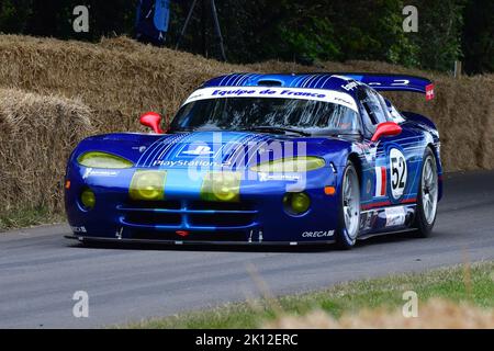 Jarrah Venables, Florent Moulin, Dodge Viper GTS-R, Une variété de voitures GT du milieu de l'année 90s jusqu'à aujourd'hui qui ont participé à des événements prestigieux sur le Banque D'Images