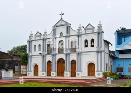 Église Saint-Paul, DIU, Dadra et Nagar Haveli et Daman et DIU, Inde Banque D'Images