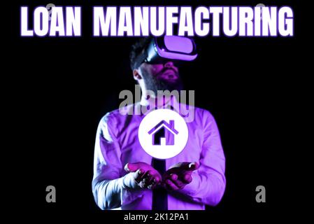 Légende de texte présentant le processus de la Banque de fabricabilité des prêts pour vérifier l'admissibilité de l'emprunteur. Approche commerciale processus bancaire pour vérifier l'admissibilité de Banque D'Images