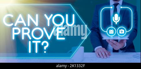 Affiche Arrêter de perdre du temps. Mot pour demander à quelqu'un de preuve ou d'approbation Cour Banque D'Images