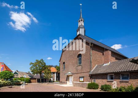 Allemagne, Bocholt, Niederrhein, Westmuensterland, Muensterland, Westfalen, Nordrhein-Westfalen, NRW, Bocholt-Suderwick, Katholische Pfarrkirche St. Banque D'Images