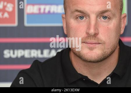 York, Angleterre -14th septembre 2022 - Rugby League Betfred Super League , Wakefield Trinity New Coach Appointment Press Confance at LNER Community Stadium, York, Royaume-Uni Banque D'Images