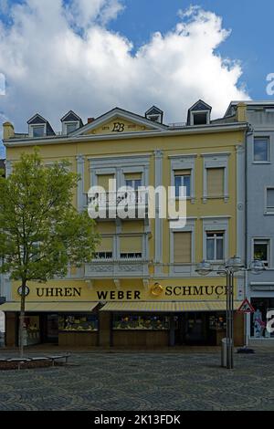 Haus, erbaut 1876, historisch *** Légende locale *** Europe, Allemagne, Rhénanie-Palatinat, Worms, Obermarkt, Schum-City, maison, construite en 1876, historica Banque D'Images