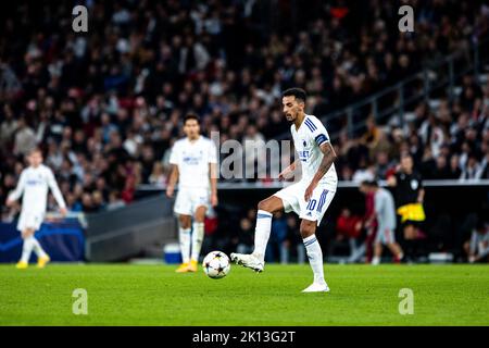 Copenhague, Danemark. 14th septembre 2022. ZECA (10) du FC Copenhagen vu lors du match de la Ligue des champions de l'UEFA entre le FC Copenhagen et le FC Sevilla à Parken à Copenhague. (Crédit photo : Gonzales photo/Alamy Live News Banque D'Images