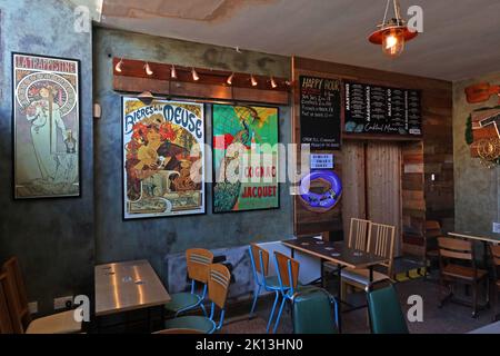 The Society Tap, Runcorn, 33 Ashridge St, Runcorn, Halton, Cheshire, Angleterre, Royaume-Uni, WA7 1HU Banque D'Images