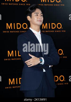 Séoul, Corée du Sud. 15th septembre 2022. L'acteur sud-coréen Kim Soo-hyun, participe à un appel photo pour la marque suisse des montres Mido Oceanstar GMT Special Edition qui se lance à Séoul, en Corée du Sud, sur 15 septembre 2022. (Photo par: Lee Young-ho/Sipa USA) crédit: SIPA USA/Alay Live News Banque D'Images