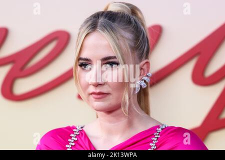 Hollywood, États-Unis. 14th septembre 2022. HOLLYWOOD, LOS ANGELES, CALIFORNIE, États-Unis - SEPTEMBRE 14 : Eliza Bennett arrive au film spécial de Los Angeles « Do Revenge » de Netflix qui s'est tenu au théâtre Netflix Tudum sur 14 septembre 2022 à Hollywood, Los Angeles, Californie, États-Unis. (Photo de Xavier Collin/image Press Agency) Credit: Image Press Agency/Alay Live News Banque D'Images