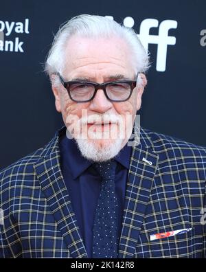 Toronto, Canada. 14th septembre 2022. Brian Cox arrive à la première de la « fille du prisonnier » lors du Festival international du film de Toronto 2022 qui s'est tenu au Roy Thomson Hall on 14 septembre 2022 à Toronto, Canada © JPA/AFF-USA.COM crédit: AFF/Alamy Live News Banque D'Images