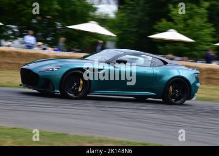 Aston Martin DBS Superleggera, Michelin Supercar Run, une occasion de voir, entendre et se rapprocher des voitures les plus prestigieuses au monde, et pour un lu Banque D'Images