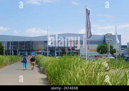 Seemaxx. Outlet Center, Radolfzell, Bade-Wurtemberg, Allemagne, Europe Banque D'Images