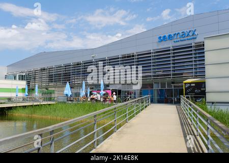 Seemaxx. Outlet Center, Radolfzell, Bade-Wurtemberg, Allemagne, Europe Banque D'Images