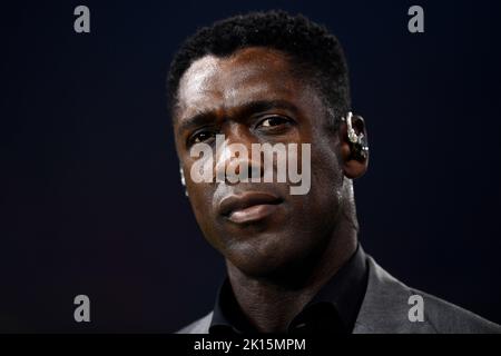 Turin, Italie. 14 septembre 2022. Clarence Seedorf regarde avant le match de football de l'UEFA Champions League entre Juventus FC et SL Benfica. Credit: Nicolò Campo/Alay Live News Banque D'Images