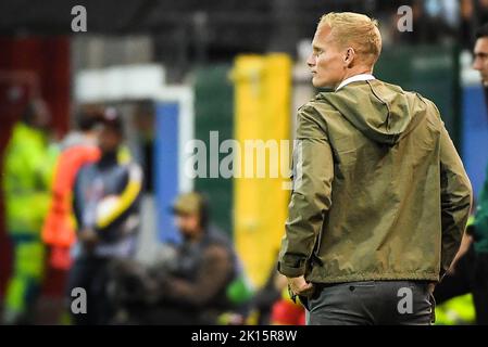 Bruxelles, Belgique. 15th septembre 2022. Karel GERAERTS de l'Union Royale Saint Gilloise lors de l'UEFA Europa League, match de football du Groupe D entre l'Union Royale Saint Gilloise et Malmo FF sur 15 septembre 2022 au King Power au Stade Den Dreef à Louvain, Belgique crédit: Live Media Publishing Group/Alay Live News Banque D'Images