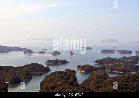 Vue panoramique sur 99 îles Banque D'Images
