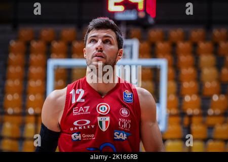 Desio, Italie. 15th septembre 2022. Billy Baron (EA7 Emporio Armani Olimpia Milano) pendant la coupe Lombardie - Olimpia Milano vs Varese Pallacanestro, événement à Desio, Italie, 15 septembre 2022 crédit: Agence de photo indépendante/Alamy Live News Banque D'Images