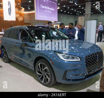 14 août 2022, Detroit, Michigan, États-Unis : branchez-vous au luxe avec le Lincoln Corsair 2023 (image de crédit : © Alexis Doty/ZUMA Press Wire) Banque D'Images