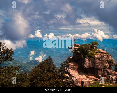 Vue panoramique de l'ancien monastère Tibétain Key, de la vallée de Spiti, de l'Himachal Pradesh, de Lahaul et du quartier de Spiti, en Inde Banque D'Images