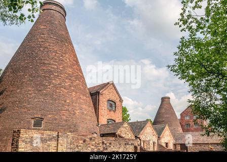 Le musée Coalport China Museum, l'un des musées Ironbridge gorge à Coalport, dans la gorge Ironbridge, Angleterre Banque D'Images