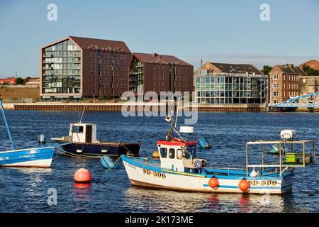 Smokehouses Urban Splash appartements Smith's Dock North Shields Banque D'Images