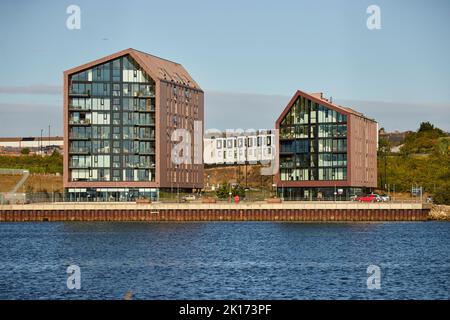 Smokehouses Urban Splash appartements Smith's Dock North Shields Banque D'Images