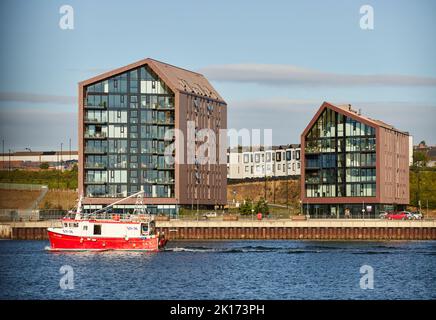 Smokehouses Urban Splash appartements Smith's Dock North Shields Banque D'Images