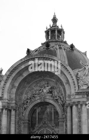 Paris, France. Petit Palais (petit Palais). Musée d'art. Monuments parisiens. Banque D'Images