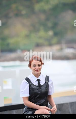 Donostia / San Sebastian. Espagne. 20220916, Catalina Sopelana a assisté à la « prison 77 » Photocall pendant 70th Festival International du film de San Sebastian au Palais Kursaal sur 16 septembre 2022 à Donostia / San Sebastian, Espagne crédit: MPG/Alamy Live News Banque D'Images