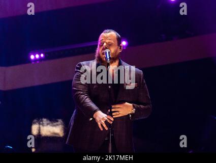 Nashville, États-Unis. 12th septembre 2022. Luke Combs se produit pendant le CMT Giants: Vince Gill au Centre Fisher pour les arts de la scène sur 12 septembre 2022 à Nashville, Tennessee. Photo: Amiee Stubbs crédit: Imagespace/Alamy Live News Banque D'Images