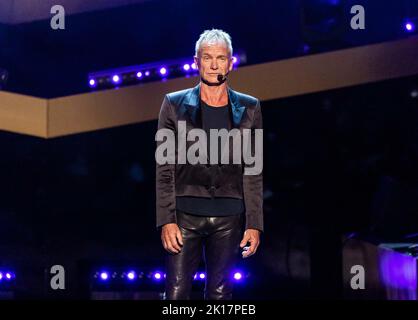 Nashville, États-Unis. 12th septembre 2022. Sting se produit pendant les CMT Giants : Vince Gill au Fisher Center for the Performing Arts sur 12 septembre 2022 à Nashville, Tennessee. Photo: Amiee Stubbs/Sipa USA crédit: SIPA USA/Alay Live News Banque D'Images