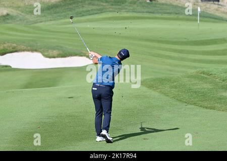 Rome, Italie. 16th septembre 2022. Viktor Hovland pendant 79 Open d'Italia Golf Match, Marco Simone Golf Club, 16 septembre 2022 (photo par AllShotLive/Sipa USA) crédit: SIPA USA/Alay Live News crédit: SIPA USA/Alay Live News Banque D'Images