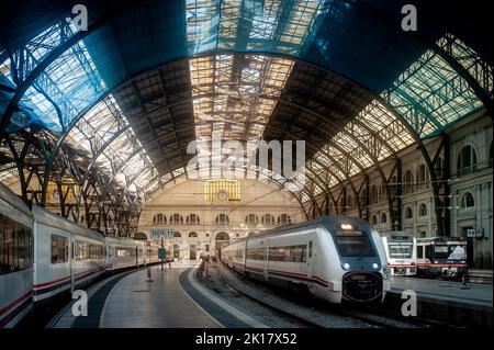 Gare de Barcelone França (Estació de França) , Catalogne, Espagne Banque D'Images