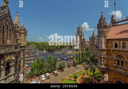 06 02 2008 Brihanmumbai Municipal Corporation (BMC) Building Mumbai Maharashtra Inde Banque D'Images