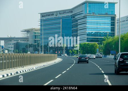 Bureau du ministère de la Santé publique, Doha Qatar Banque D'Images