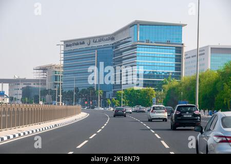 Bureau du ministère de la Santé publique, Doha Qatar Banque D'Images