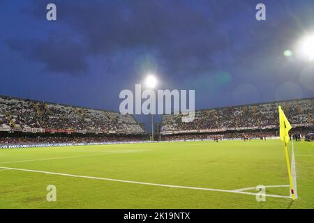 Salerno, Italie. 16th septembre 2022. Stade Arechi aux États-Unis Salerntana vs US Lecce, football italien série A match à Salerne, Italie, 16 septembre 2022 crédit: Agence de photo indépendante/Alamy Live News Banque D'Images