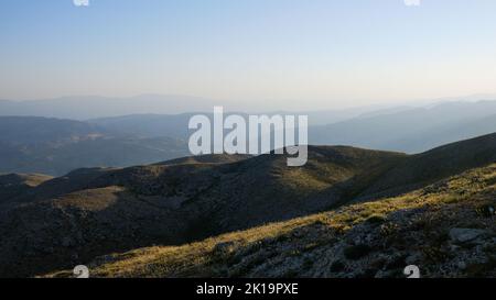 Tôt le matin au parc national de Nemrut Banque D'Images