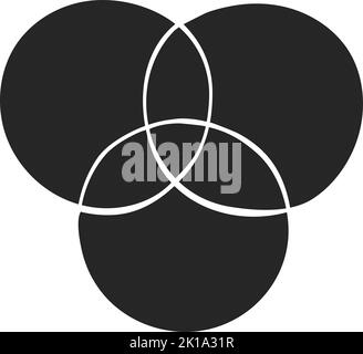 Illustration vectorielle roues de couleur dessinées à la main Illustration de Vecteur