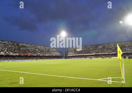 Stade Arechi, Salerno, Italie, 16 septembre 2022, Arechi Stadium pendant les États-Unis Salerntana vs US Lecce - football italien série A Match Credit: Live Media Publishing Group/Alay Live News Banque D'Images