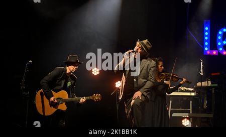 Paris, France. 16th septembre 2022. Pete Doherty et Fred Lo se sont produits au Festival Paris Paradis 2022 au Parc de la Villette, Paris, France sur 16 septembre 2022. Photo de Lionel Urman/ABACAPRESS.COM crédit: Abaca Press/Alay Live News Banque D'Images