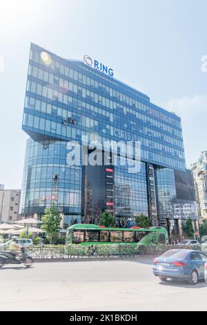 Tirana, Albania - June 4, 2022: Tirana Ring Center, Shoping mall in city center of Tirana. Stock Photo