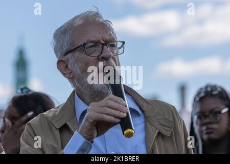 Londres, Royaume-Uni. 17 septembre 2022. Jeremy Corbyn. Penelope Barritt/Alamy Live News Banque D'Images