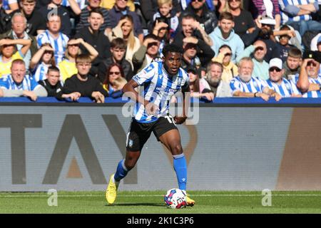 Sheffield, Royaume-Uni. 17th septembre 2022. Fisayo DELE Bashiru #17 de Sheffield mercredi dribbles le ballon pendant le match Sky Bet League 1 Sheffield mercredi contre Ipswich Town à Hillsborough, Sheffield, Royaume-Uni, 17th septembre 2022 (photo de Simon Bissett/News Images) à Sheffield, Royaume-Uni le 9/17/2022. (Photo de Simon Bissett/News Images/Sipa USA) crédit: SIPA USA/Alay Live News Banque D'Images