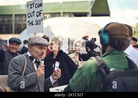 Goodwood, Chichester, Royaume-Uni. 17th septembre 2022. Les gens du renouveau durant le renouveau de Goodwood 2022 (photo de Gergo Toth / Alamy Live News) Banque D'Images